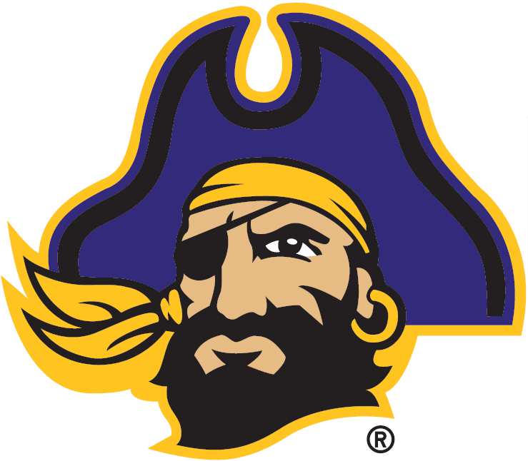 East Carolina Pirates 2014-Pres Secondary Logo iron on transfers for clothing